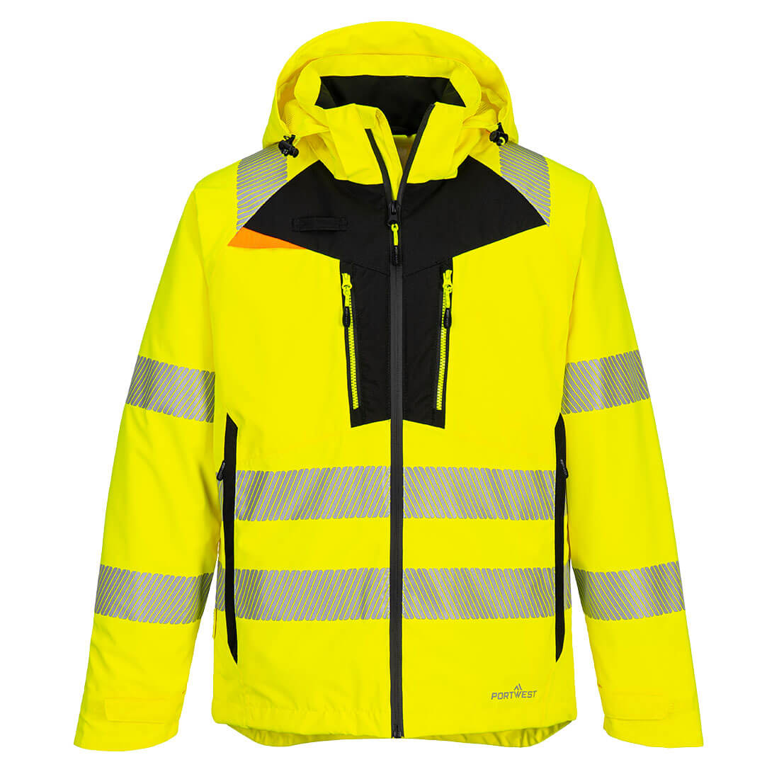 DX4 Hi-Vis Shell Rain Jacket