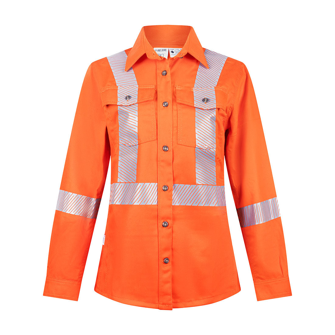 Women's Ultrasoft 7oz Deluxe Segmented Striped Work Shirt