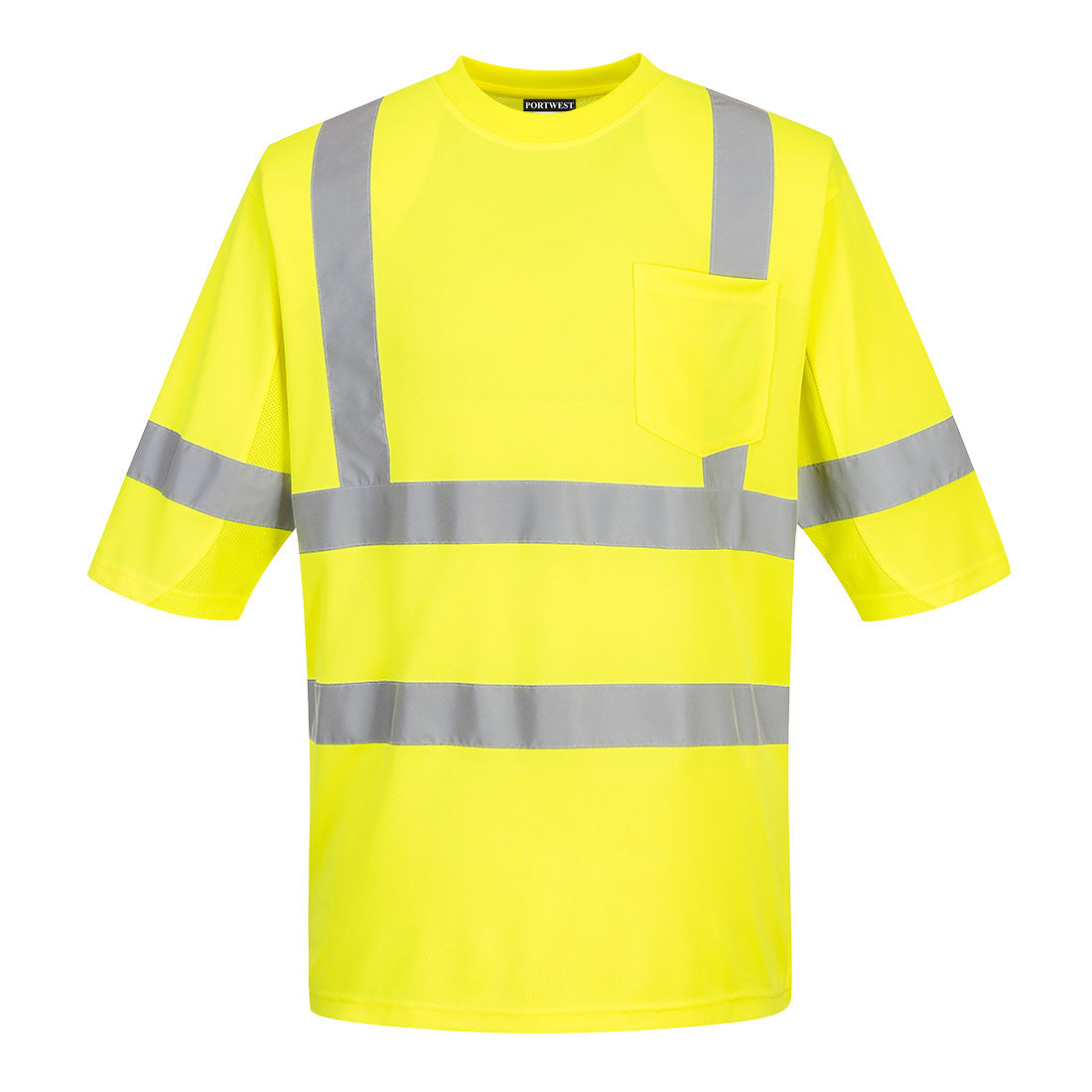 Hi-Vis Mesh Insert Class 3 T-Shirt S/S
