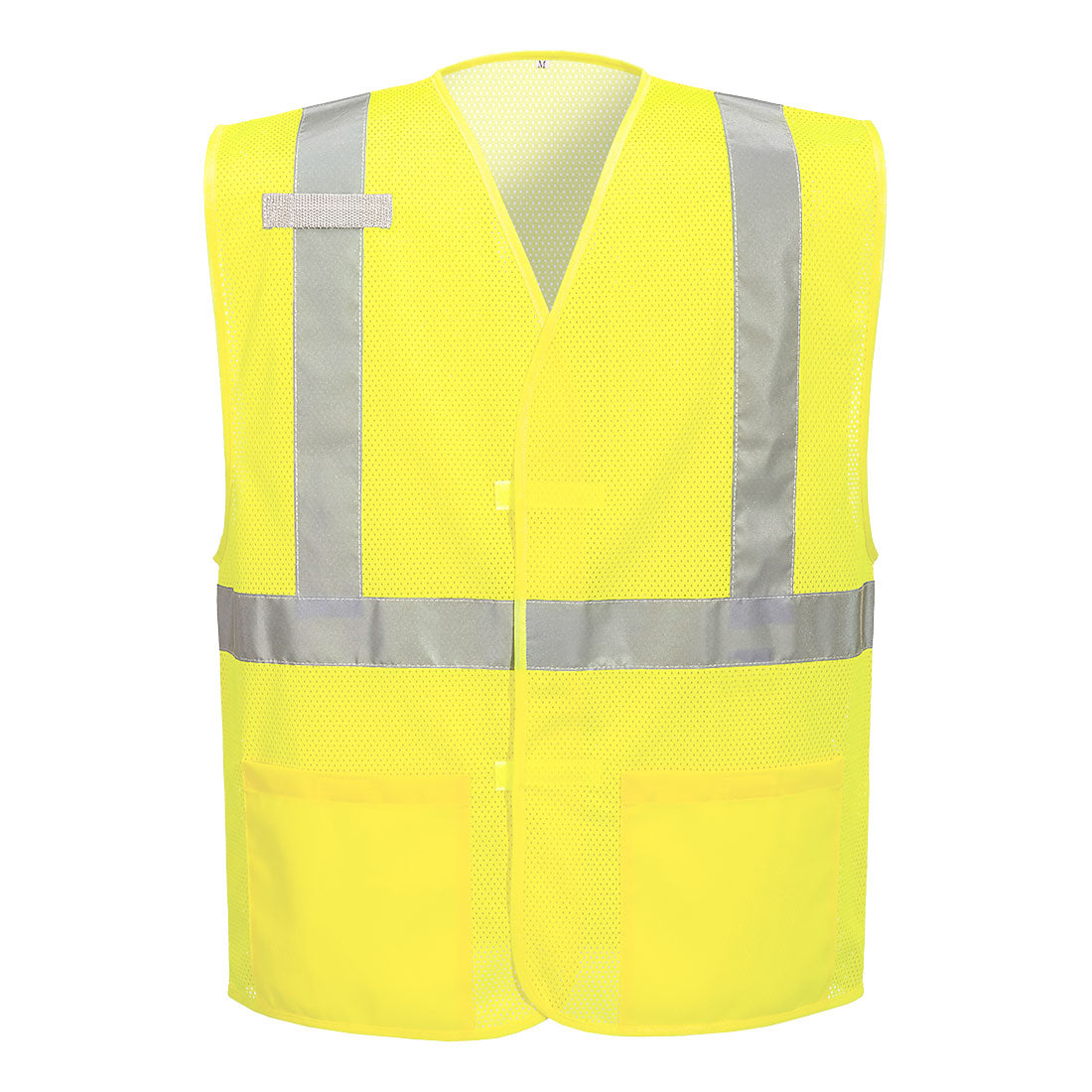 Economy Hi-Vis Mesh External Pocket Vest