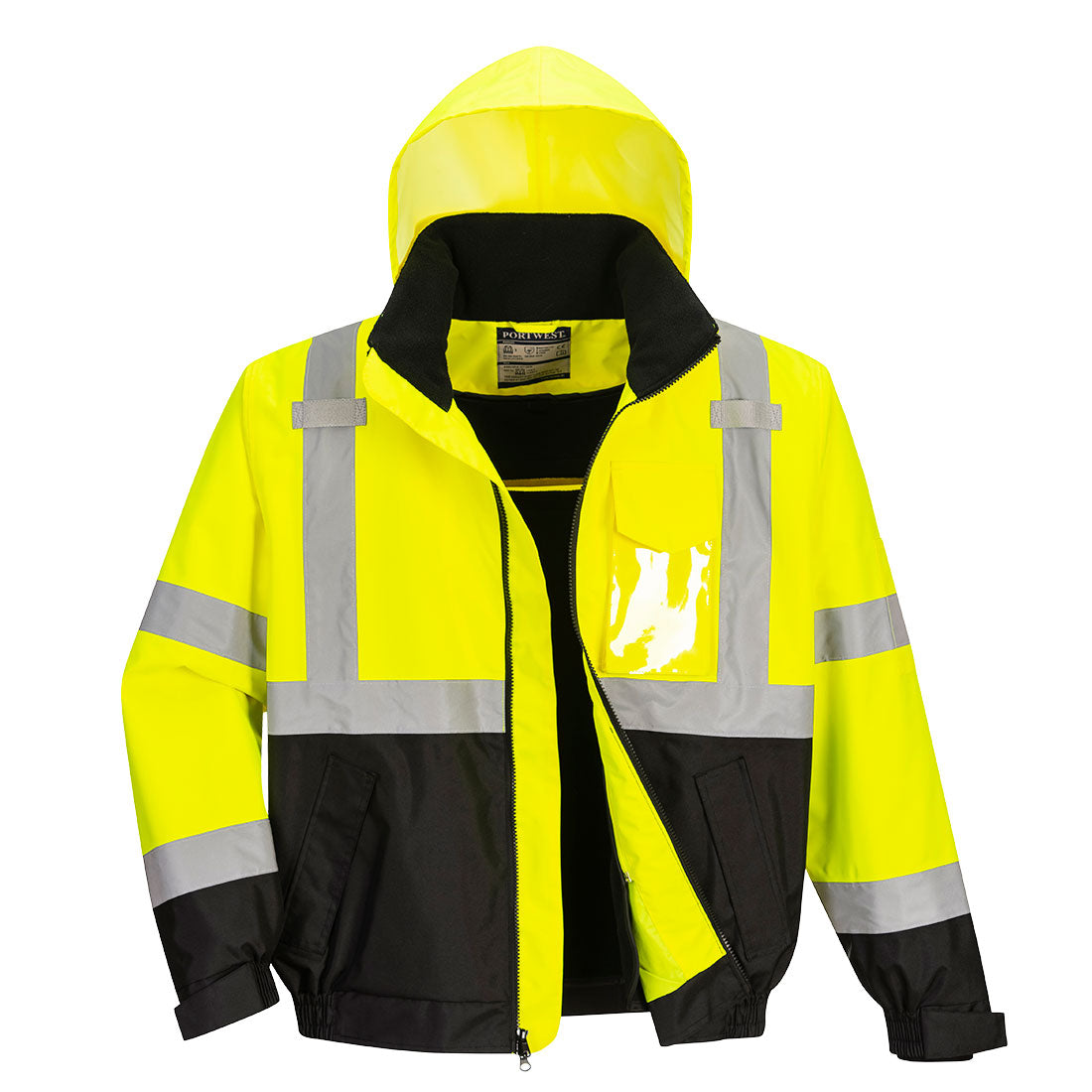 Hi-Vis 2-in-1 Contrast Bomber Jacket