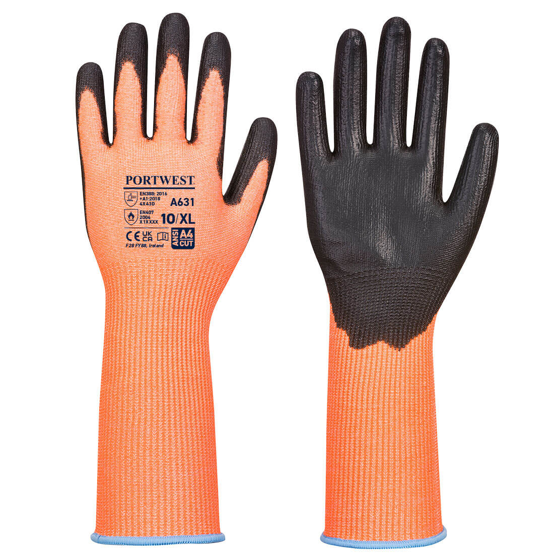Extended Cuff Cut Glove (A625)