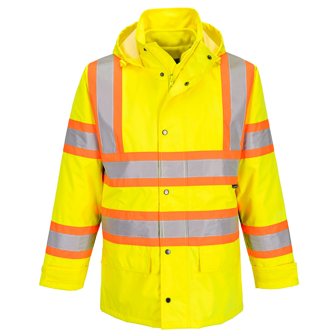 Hi-Vis X-Back 5-in-1 Traffic Jacket