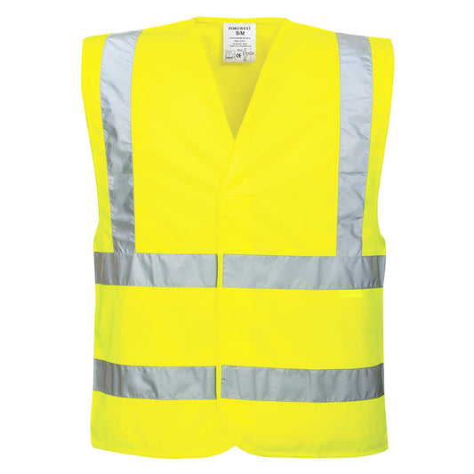 Eco Hi-Vis Band and Brace Vest (10 Pack)