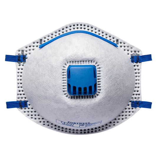 N95 Carbon Valved Cup Respirator (Pk10)