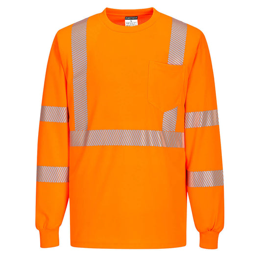 Hi-Vis Segmented Tape T-Shirt L/S