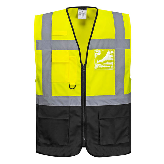 Warsaw Hi-Vis Contrast Executive Vest