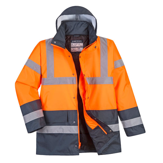 Hi-Vis Contrast Winter Traffic Jacket