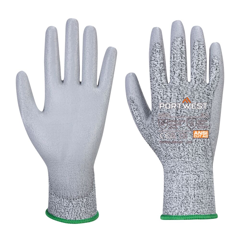 Vending LR Cut PU Palm Glove A2